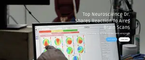 Neuroscientist Dr. Nicholas Dogris perfromed EEG Brain Scans using AIRESTECH devices.
